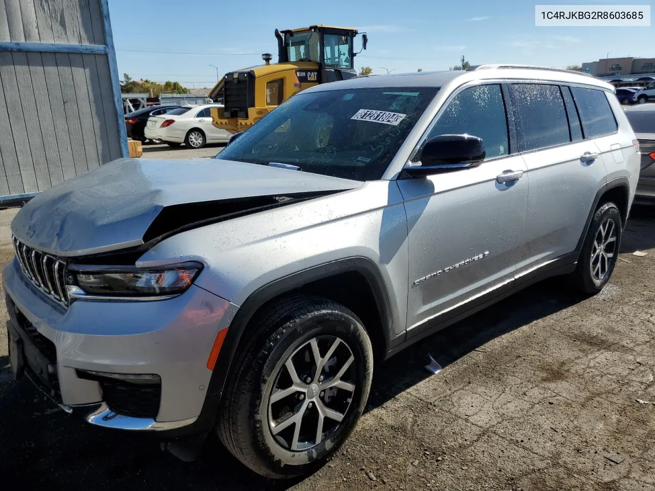 2024 Jeep Grand Cherokee L Limited VIN: 1C4RJKBG2R8603685 Lot: 81281804