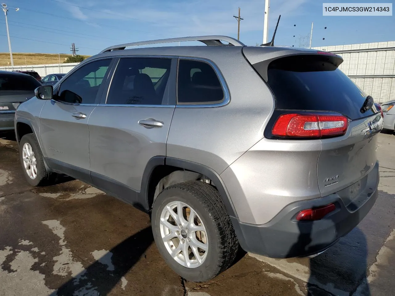 2025 Jeep Cherokee Latitude VIN: 1C4PJMCS3GW214343 Lot: 70310754