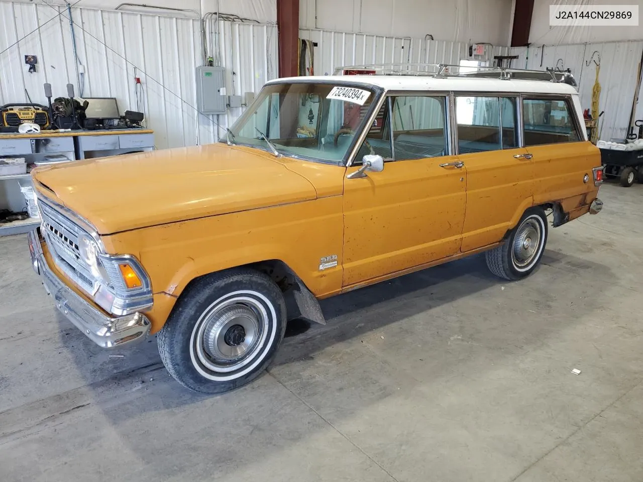 1972 Jeep Wagoneer VIN: J2A144CN29869 Lot: 73240394