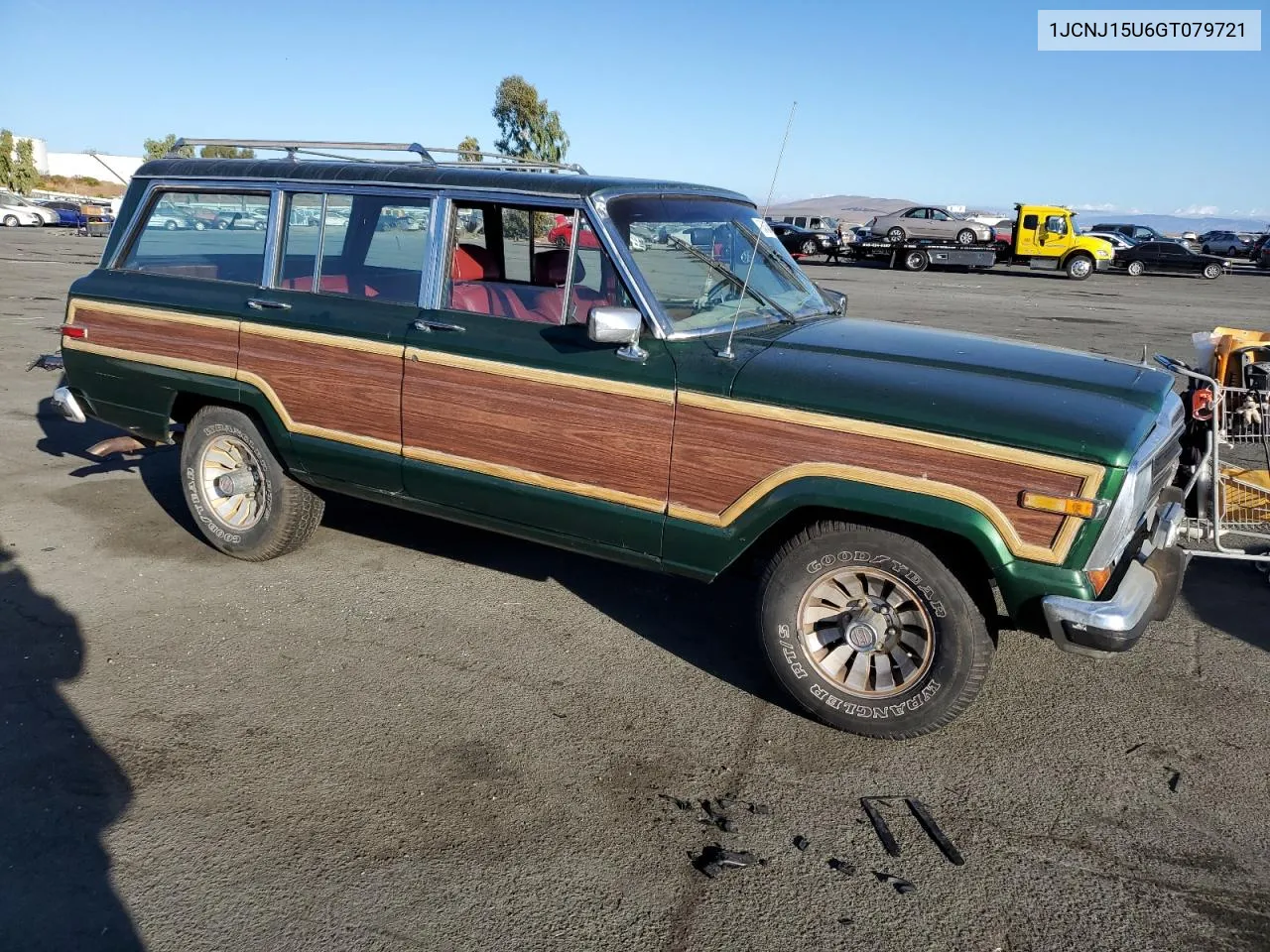 1986 Jeep Grand Wagoneer VIN: 1JCNJ15U6GT079721 Lot: 76736744