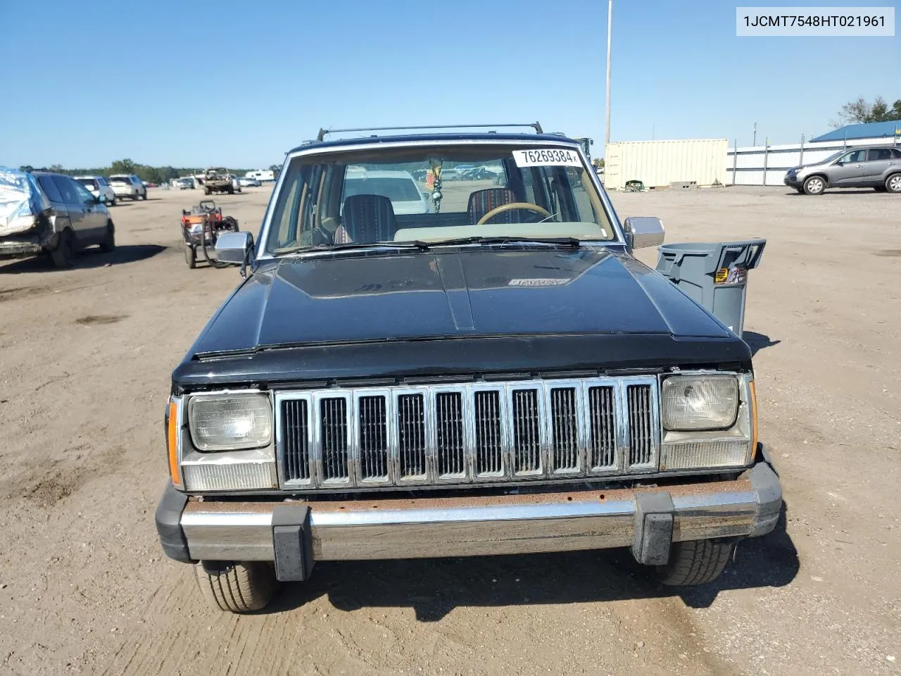 1987 Jeep Wagoneer Limited VIN: 1JCMT7548HT021961 Lot: 76269384