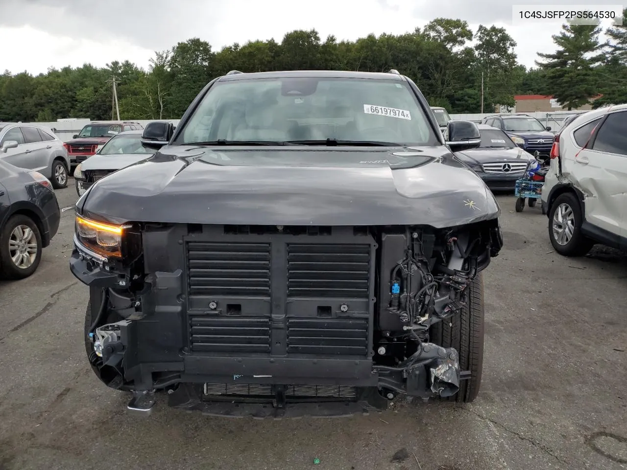 2023 Jeep Grand Wagoneer L Series Ii VIN: 1C4SJSFP2PS564530 Lot: 66197974