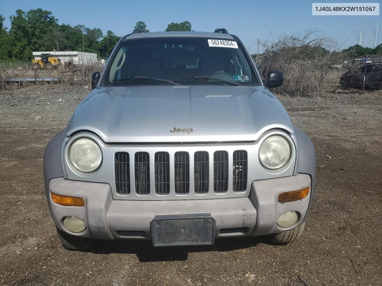 1J4GL48KX2W151067 2002 Jeep Liberty Sport