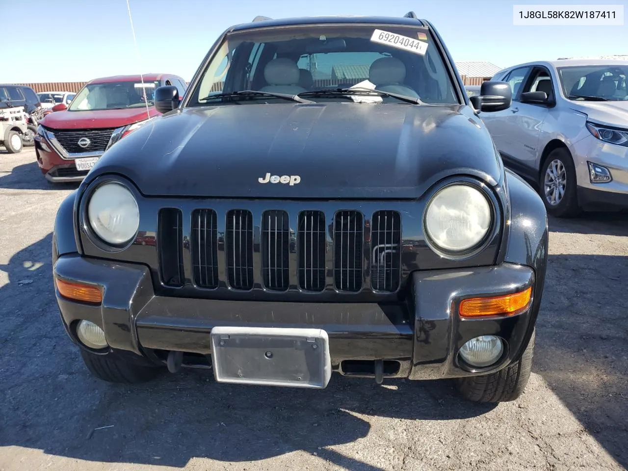 2002 Jeep Liberty Limited VIN: 1J8GL58K82W187411 Lot: 69204044