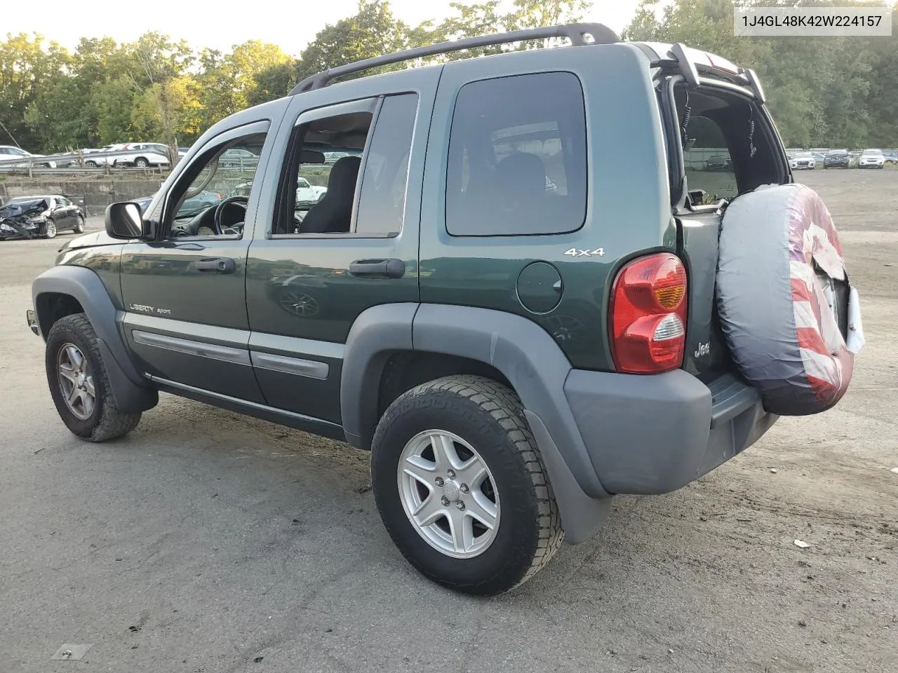 2002 Jeep Liberty Sport VIN: 1J4GL48K42W224157 Lot: 70248164