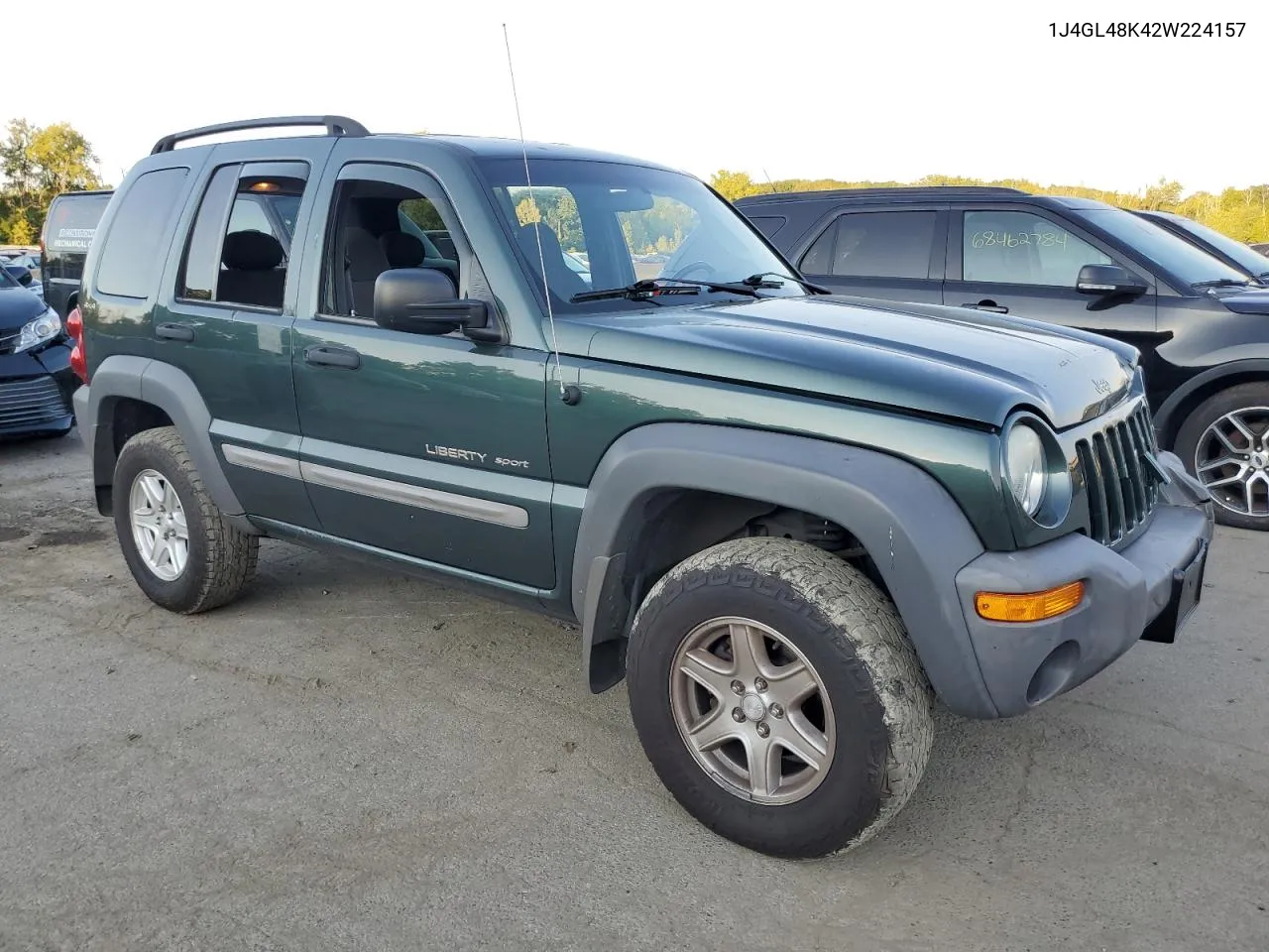 2002 Jeep Liberty Sport VIN: 1J4GL48K42W224157 Lot: 70248164