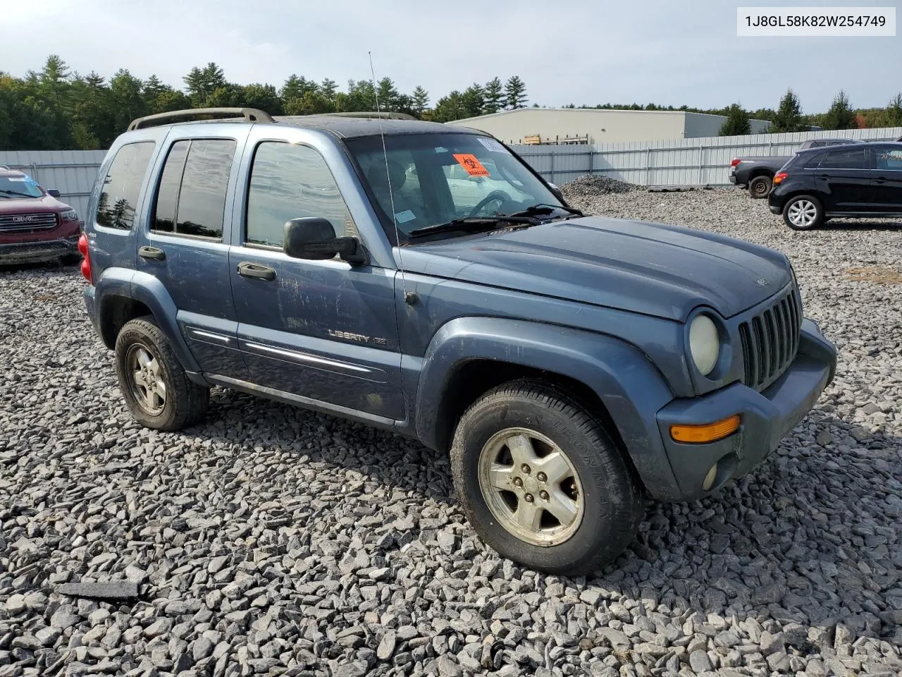 2002 Jeep Liberty Limited VIN: 1J8GL58K82W254749 Lot: 73662704