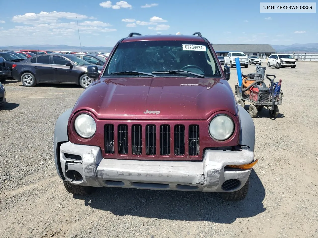 1J4GL48K53W503859 2003 Jeep Liberty Sport