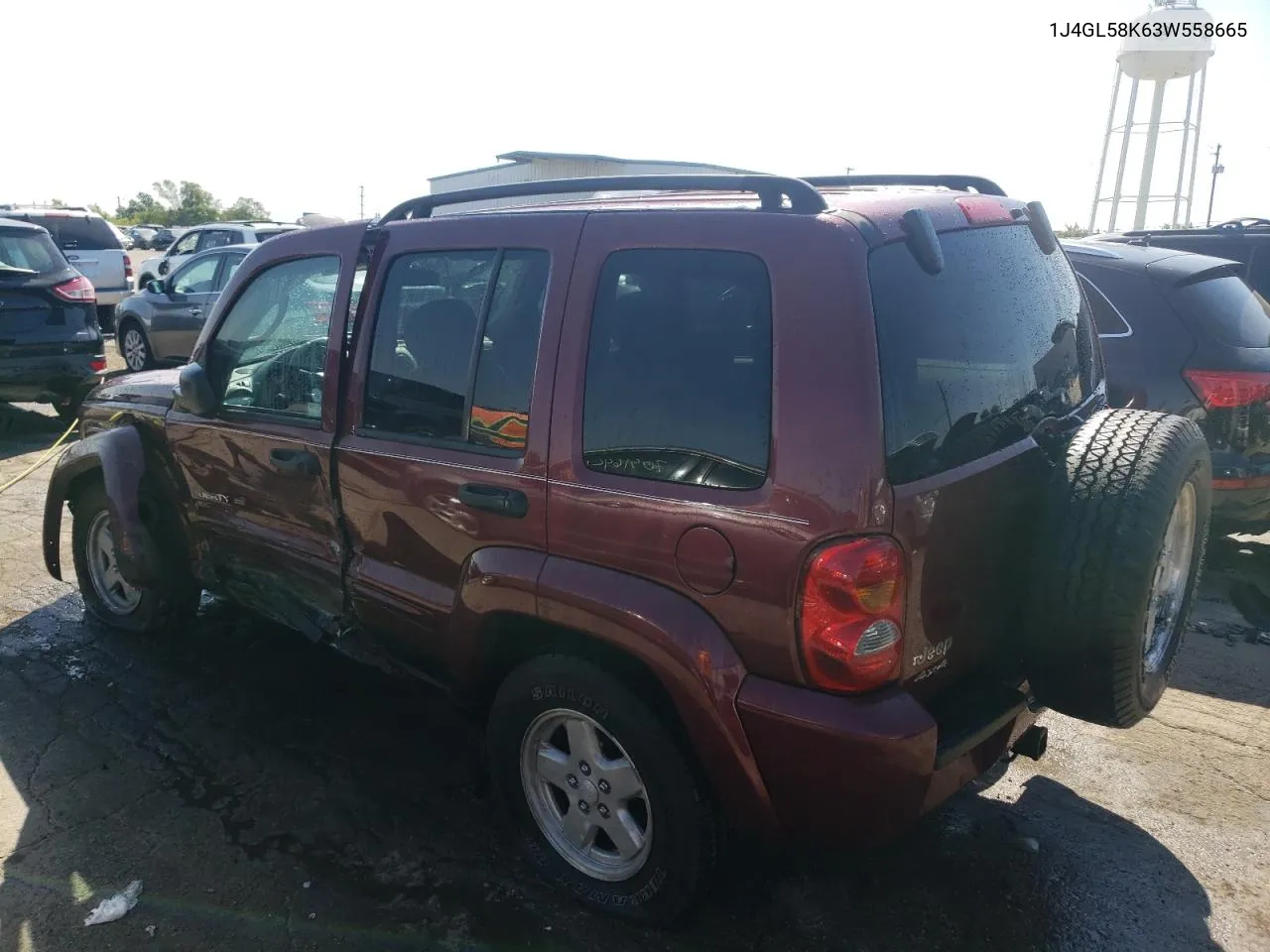 2003 Jeep Liberty Limited VIN: 1J4GL58K63W558665 Lot: 70575304