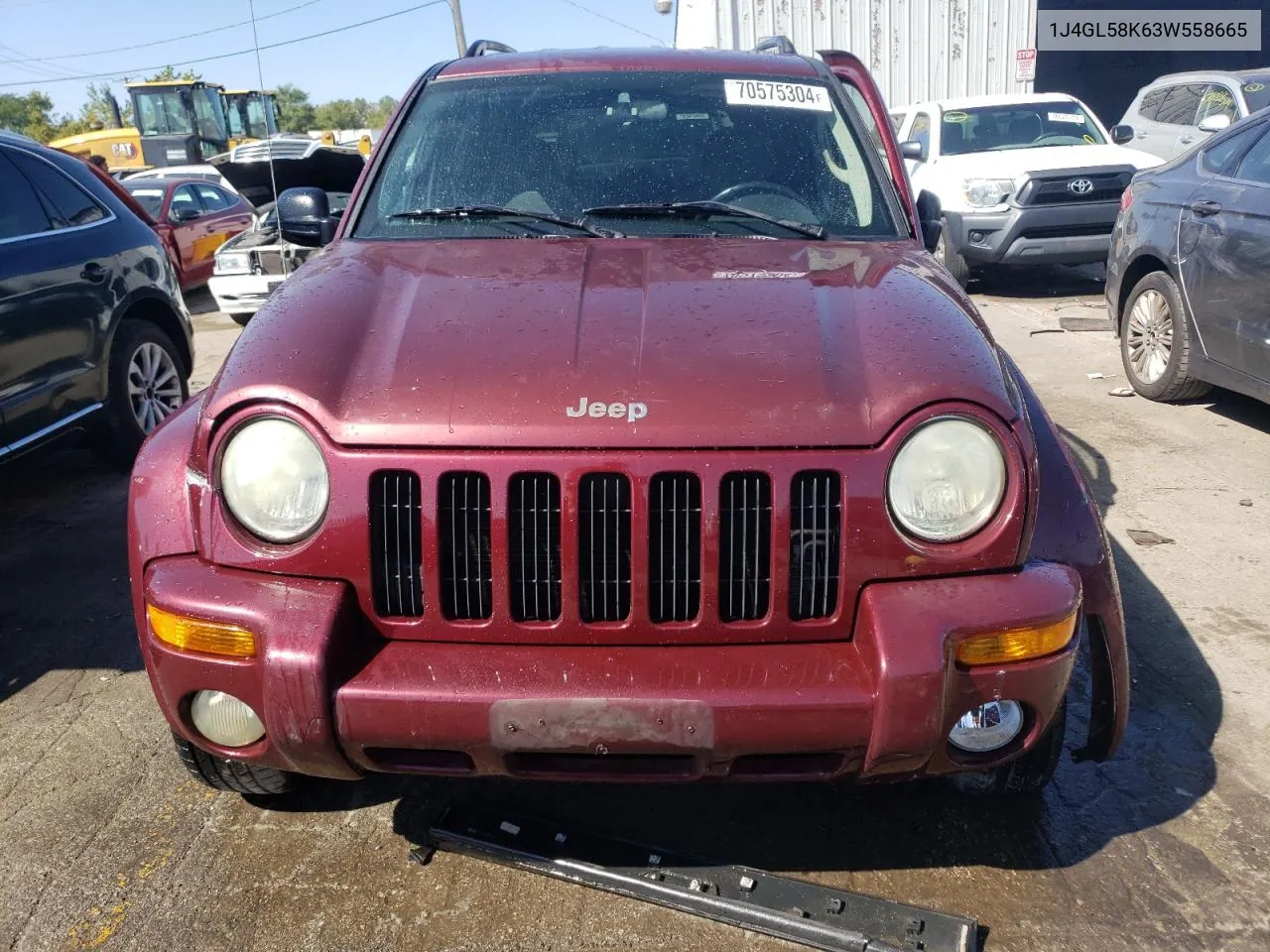 1J4GL58K63W558665 2003 Jeep Liberty Limited