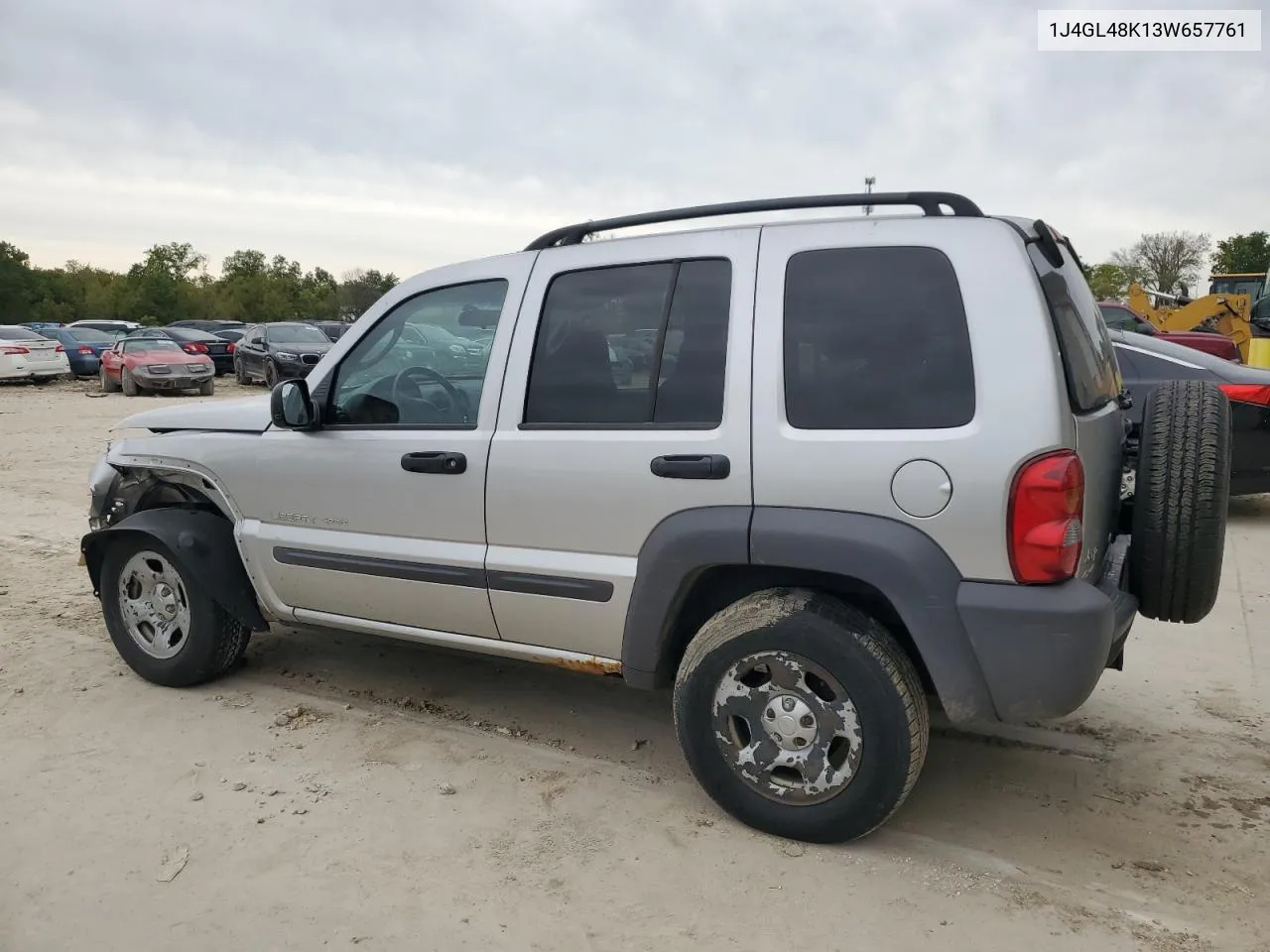 2003 Jeep Liberty Sport VIN: 1J4GL48K13W657761 Lot: 73281444