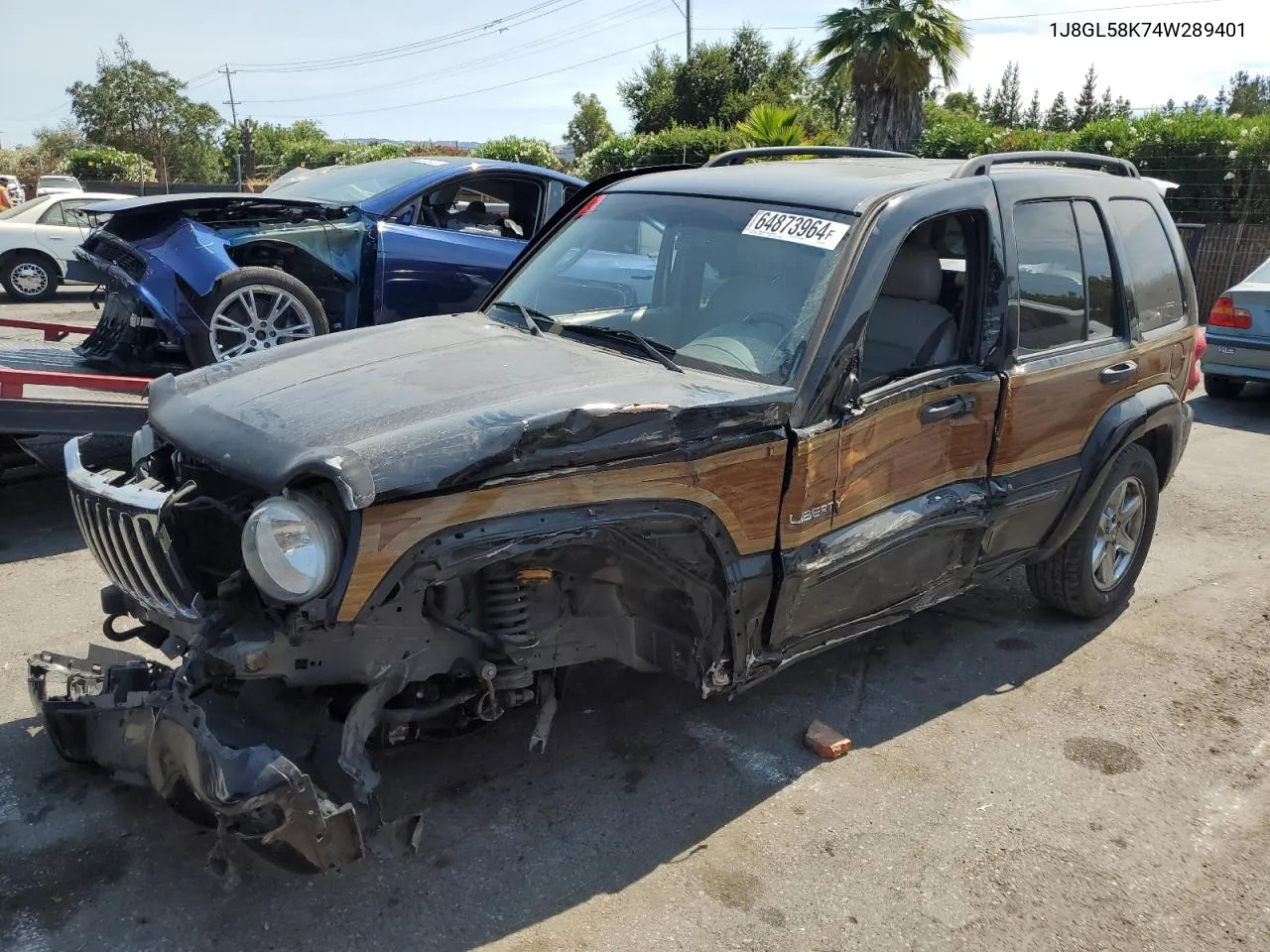 1J8GL58K74W289401 2004 Jeep Liberty Limited