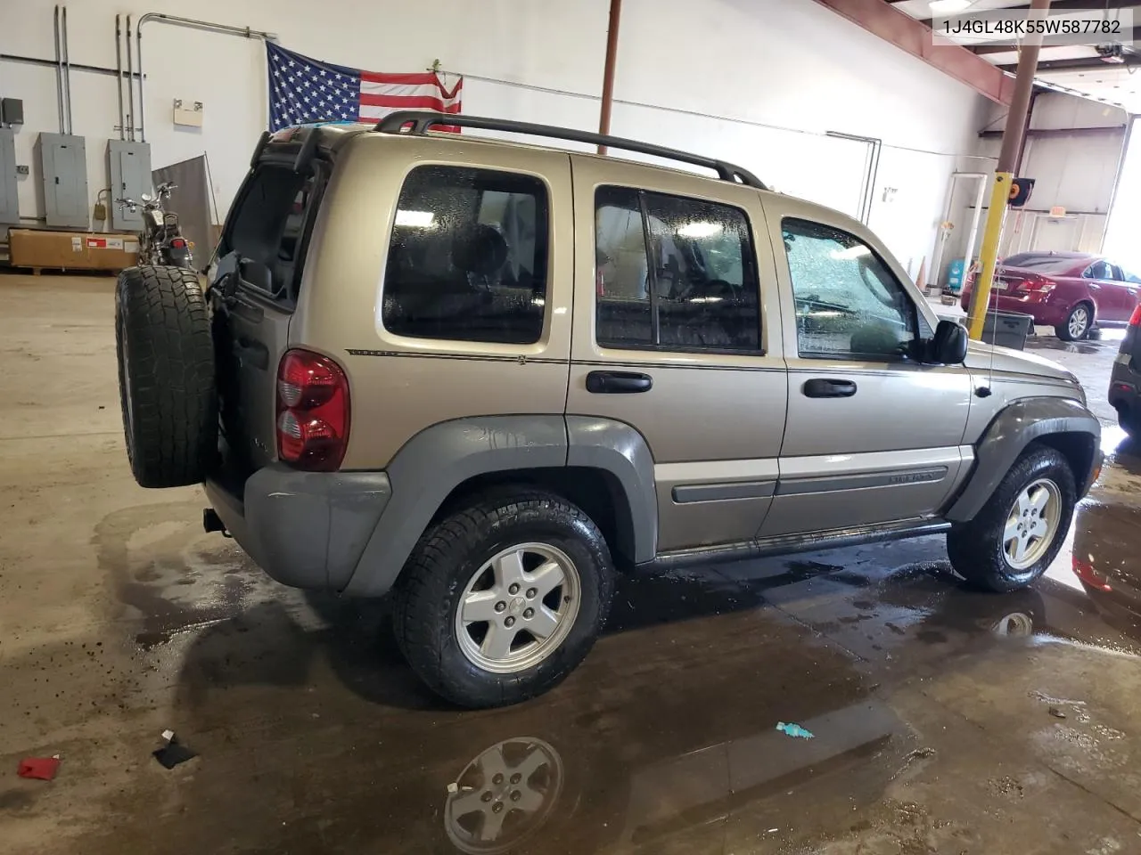 2005 Jeep Liberty Sport VIN: 1J4GL48K55W587782 Lot: 61098834