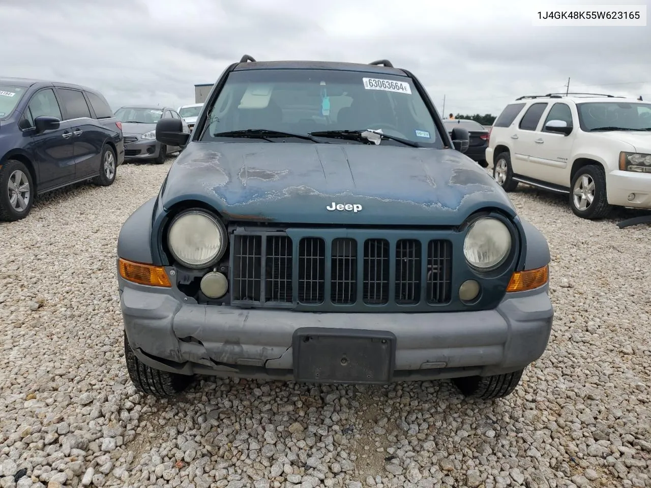 2005 Jeep Liberty Sport VIN: 1J4GK48K55W623165 Lot: 63063664