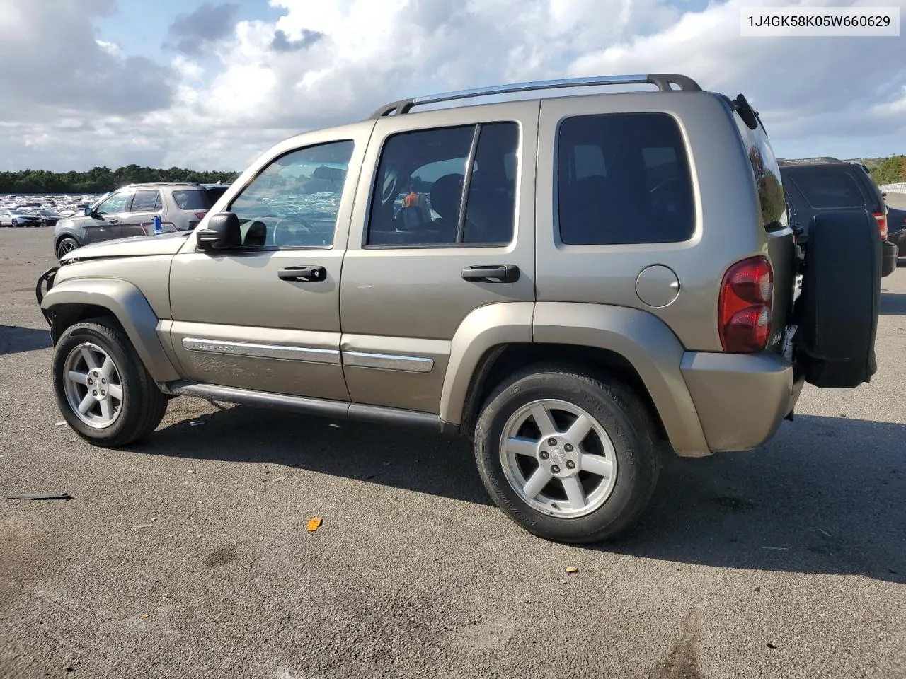 2005 Jeep Liberty Limited VIN: 1J4GK58K05W660629 Lot: 69933144