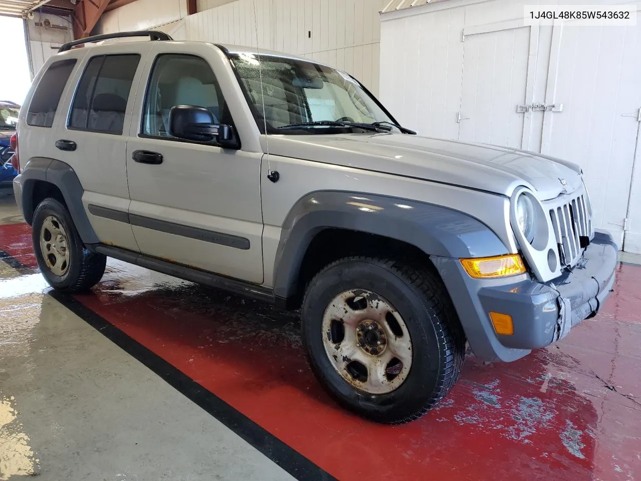 2005 Jeep Liberty Sport VIN: 1J4GL48K85W543632 Lot: 70795204