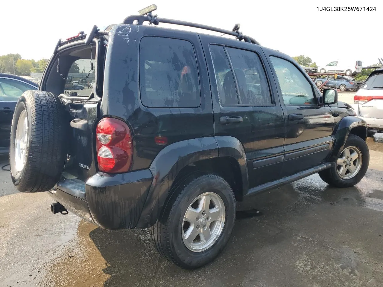 2005 Jeep Liberty Renegade VIN: 1J4GL38K25W671424 Lot: 71002484