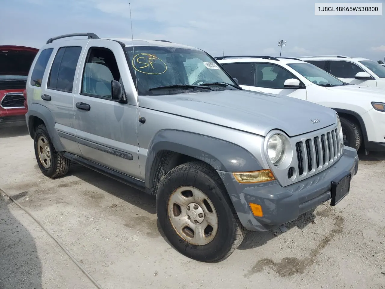 2005 Jeep Liberty Sport VIN: 1J8GL48K65W530800 Lot: 76025474