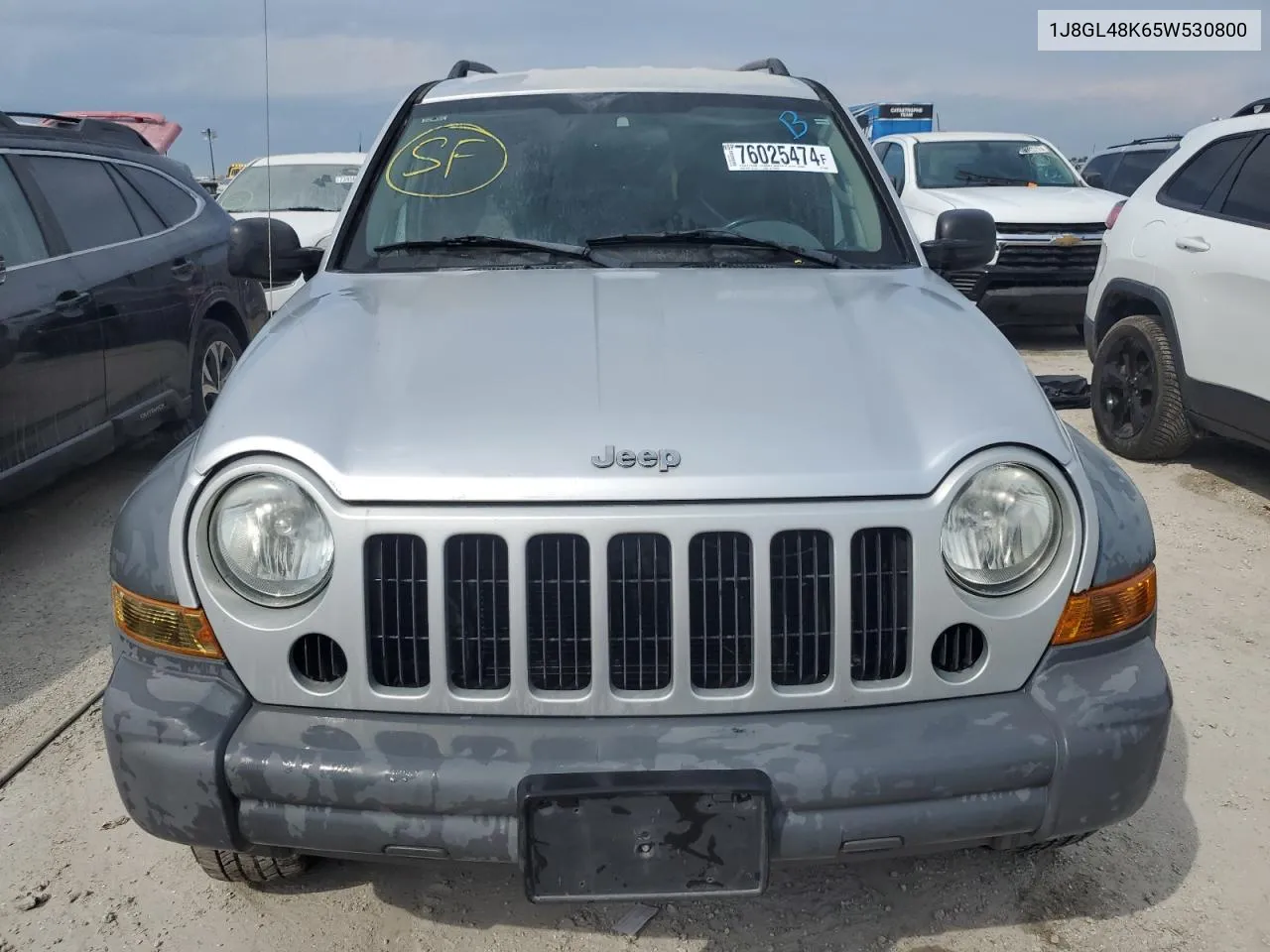 2005 Jeep Liberty Sport VIN: 1J8GL48K65W530800 Lot: 76025474