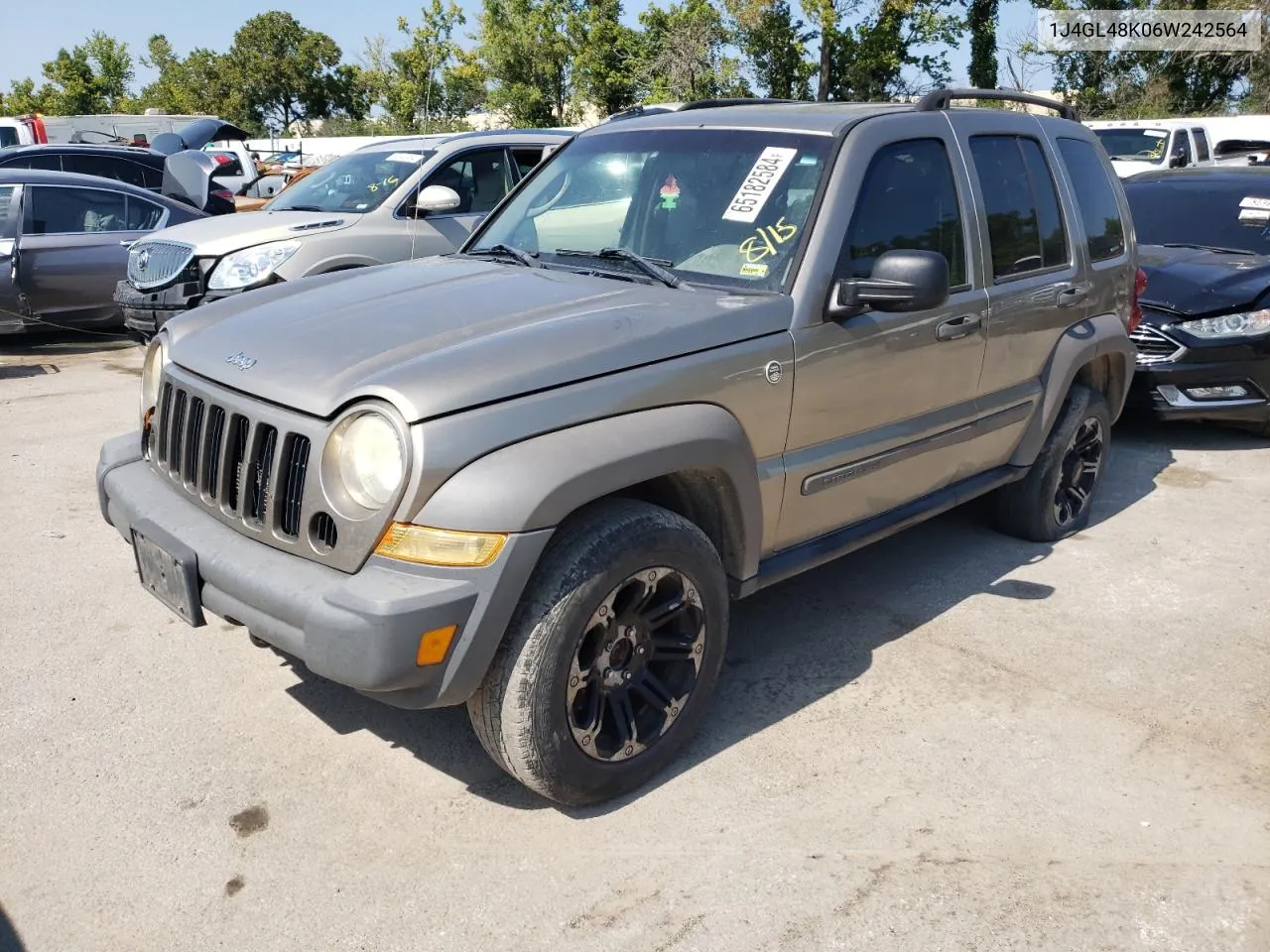 2006 Jeep Liberty Sport VIN: 1J4GL48K06W242564 Lot: 65182584