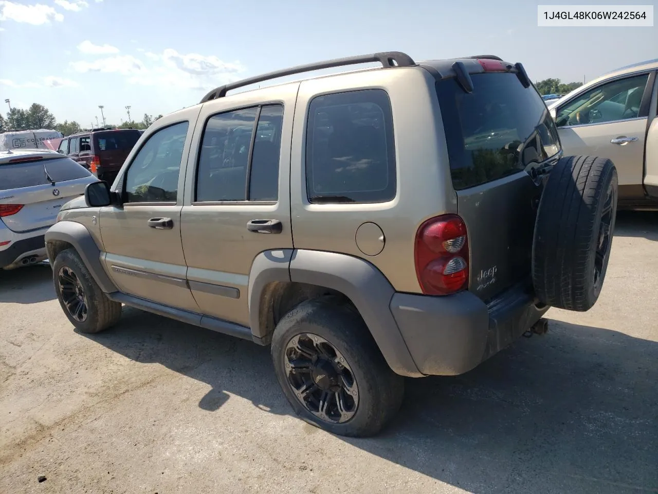 2006 Jeep Liberty Sport VIN: 1J4GL48K06W242564 Lot: 65182584