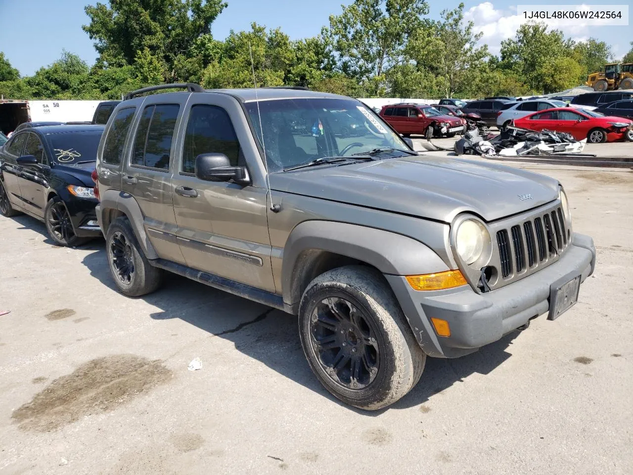 2006 Jeep Liberty Sport VIN: 1J4GL48K06W242564 Lot: 65182584