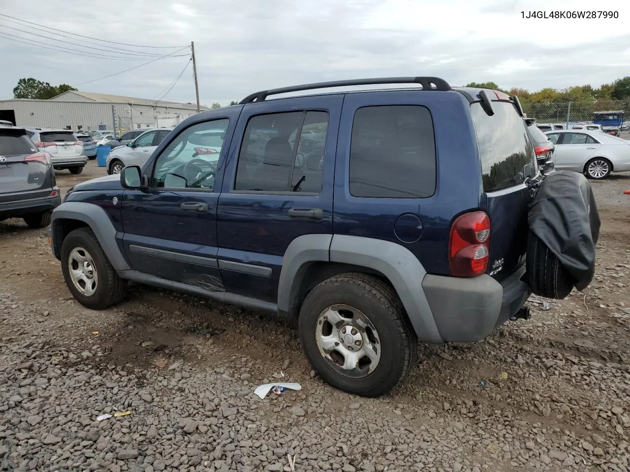 1J4GL48K06W287990 2006 Jeep Liberty Sport