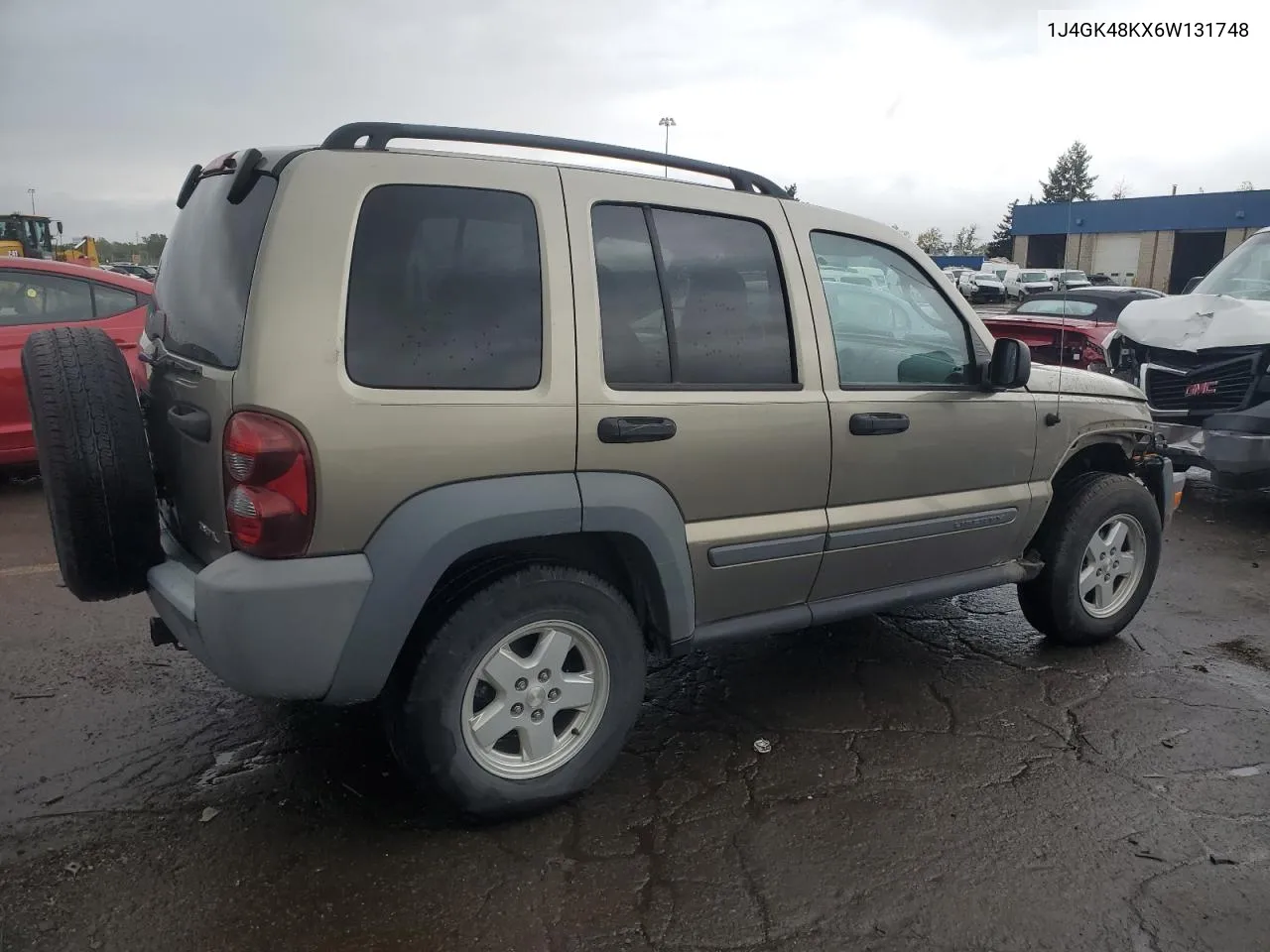 2006 Jeep Liberty Sport VIN: 1J4GK48KX6W131748 Lot: 72652584