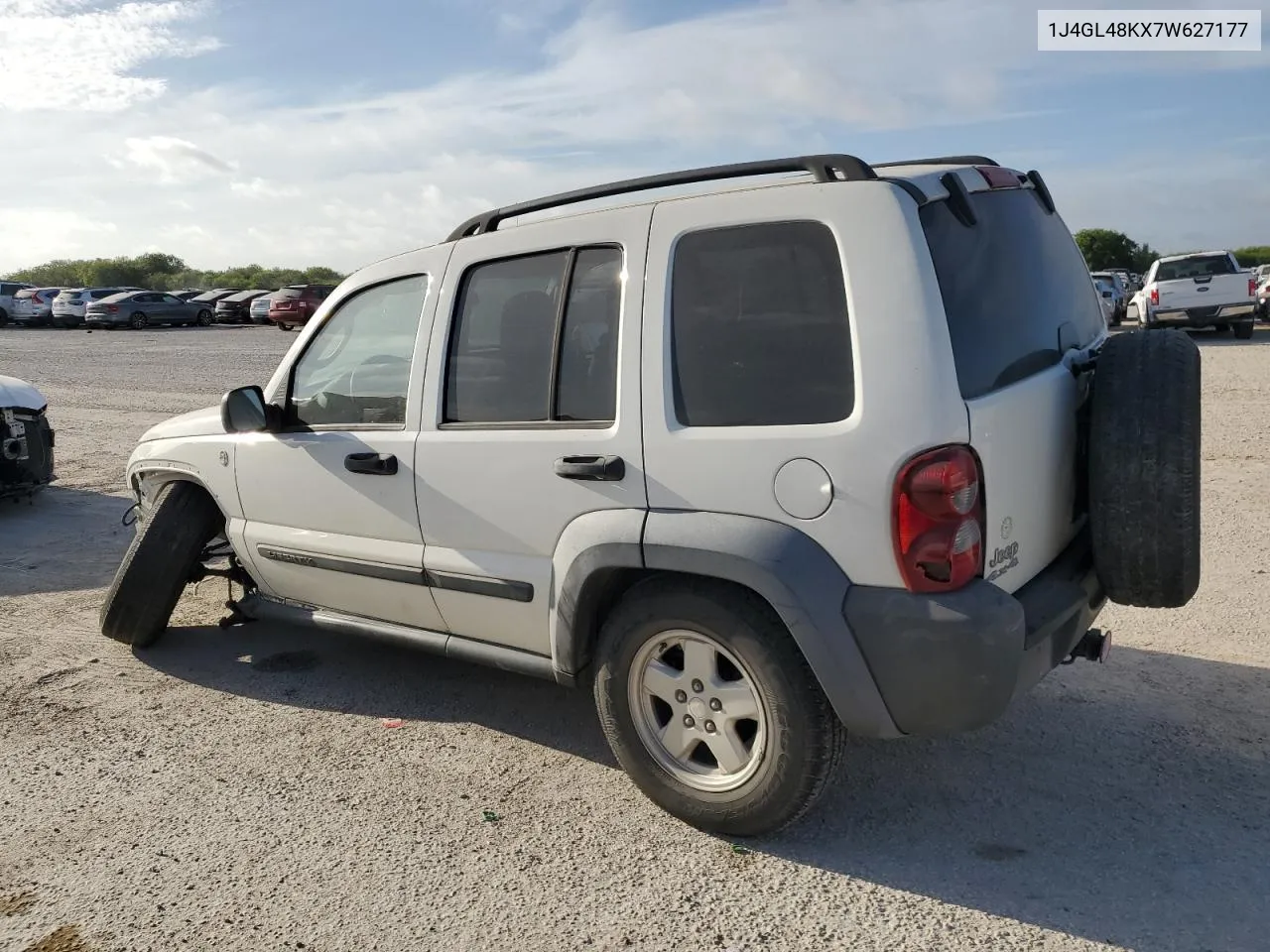 1J4GL48KX7W627177 2007 Jeep Liberty Sport