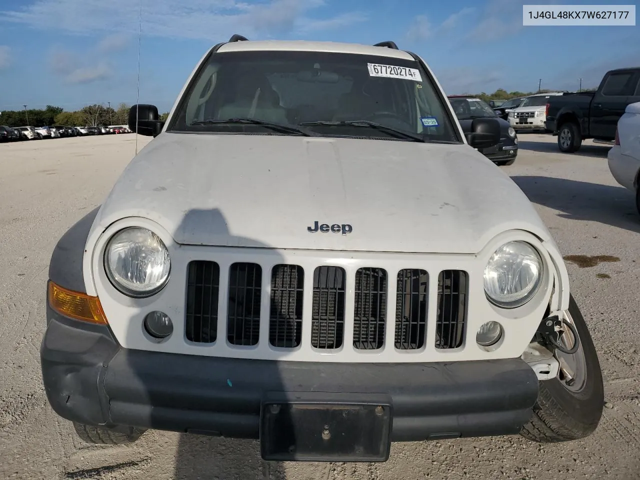 1J4GL48KX7W627177 2007 Jeep Liberty Sport