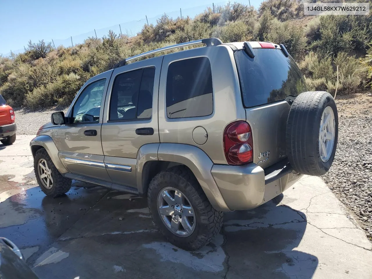 2007 Jeep Liberty Limited VIN: 1J4GL58KX7W629212 Lot: 68115714