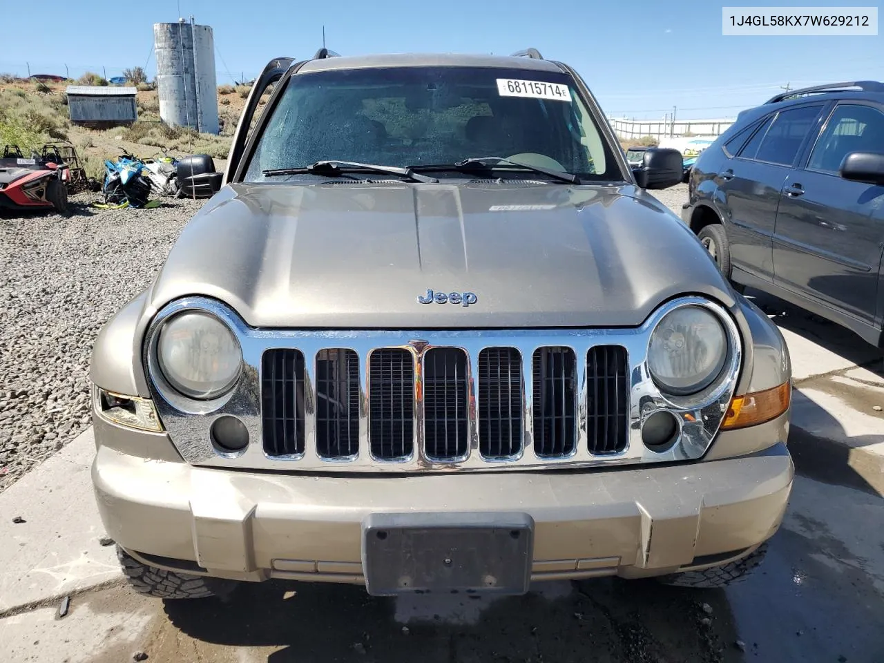 2007 Jeep Liberty Limited VIN: 1J4GL58KX7W629212 Lot: 68115714