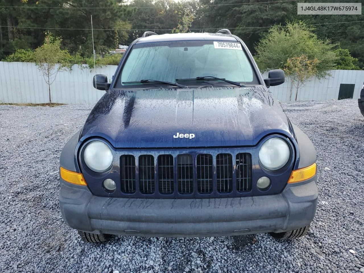 1J4GL48K17W675974 2007 Jeep Liberty Sport