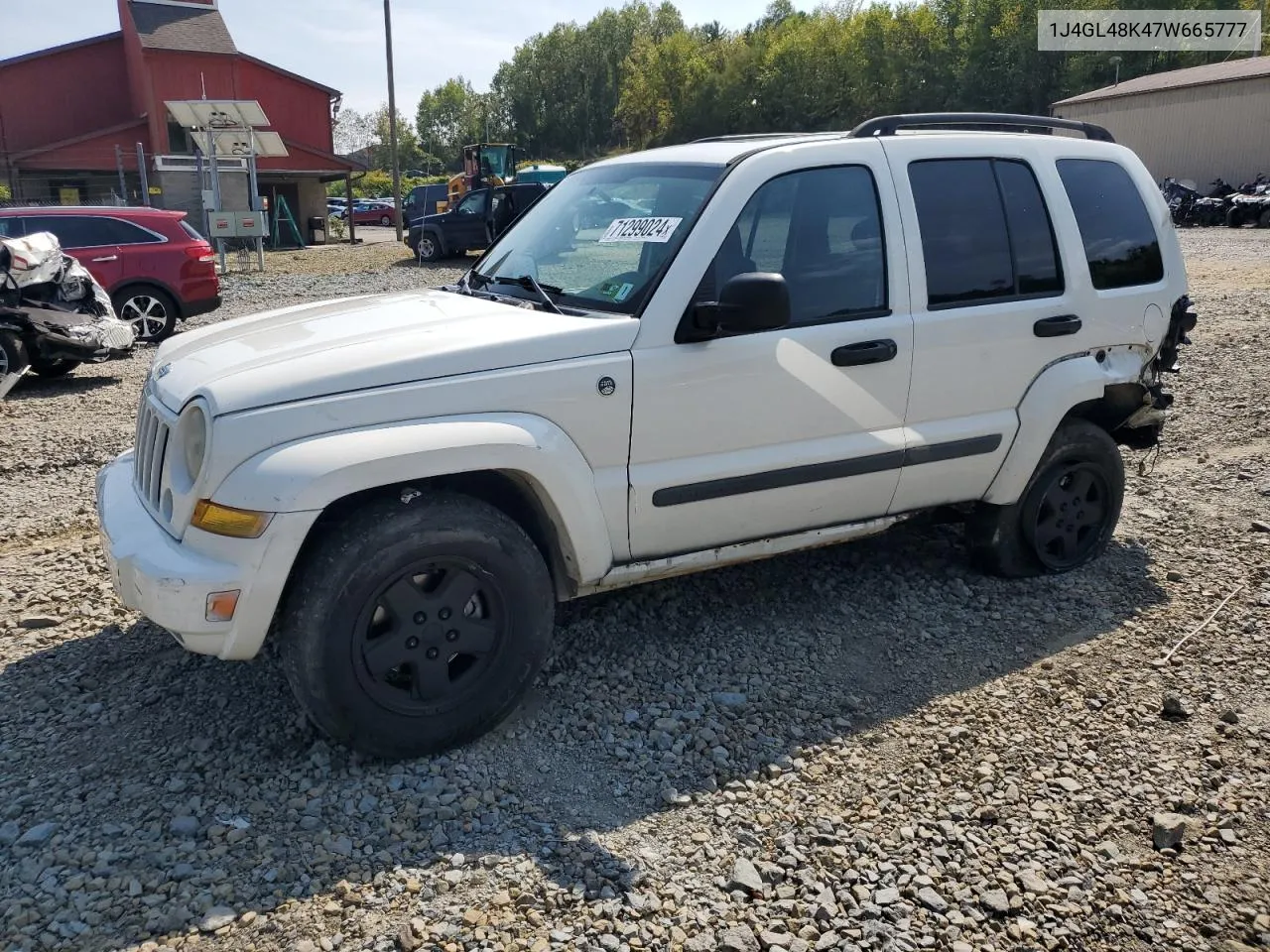 1J4GL48K47W665777 2007 Jeep Liberty Sport