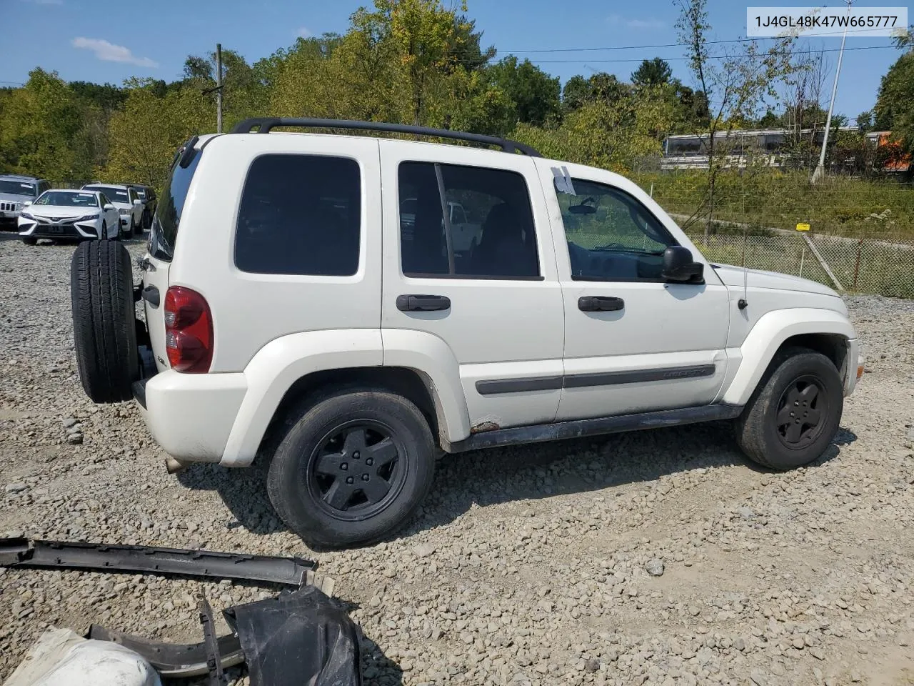 1J4GL48K47W665777 2007 Jeep Liberty Sport