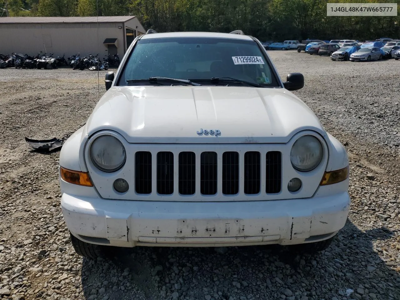 1J4GL48K47W665777 2007 Jeep Liberty Sport