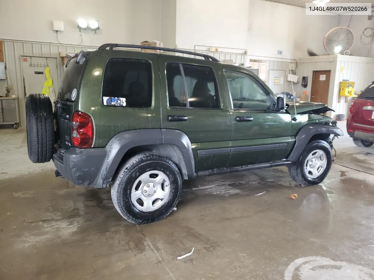 2007 Jeep Liberty Sport VIN: 1J4GL48K07W520266 Lot: 71843534