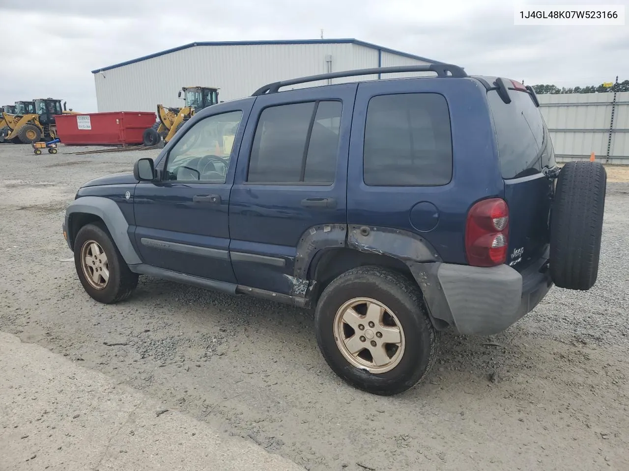 2007 Jeep Liberty Sport VIN: 1J4GL48K07W523166 Lot: 71974964