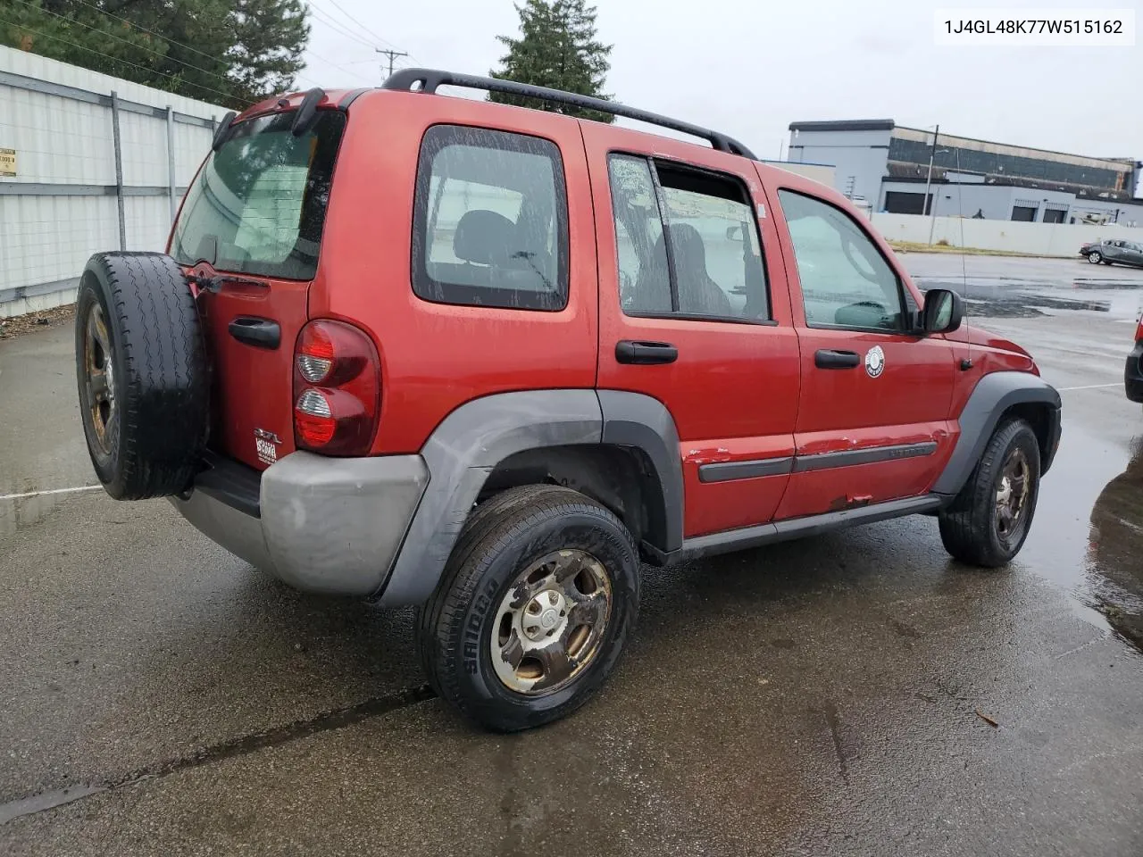 1J4GL48K77W515162 2007 Jeep Liberty Sport