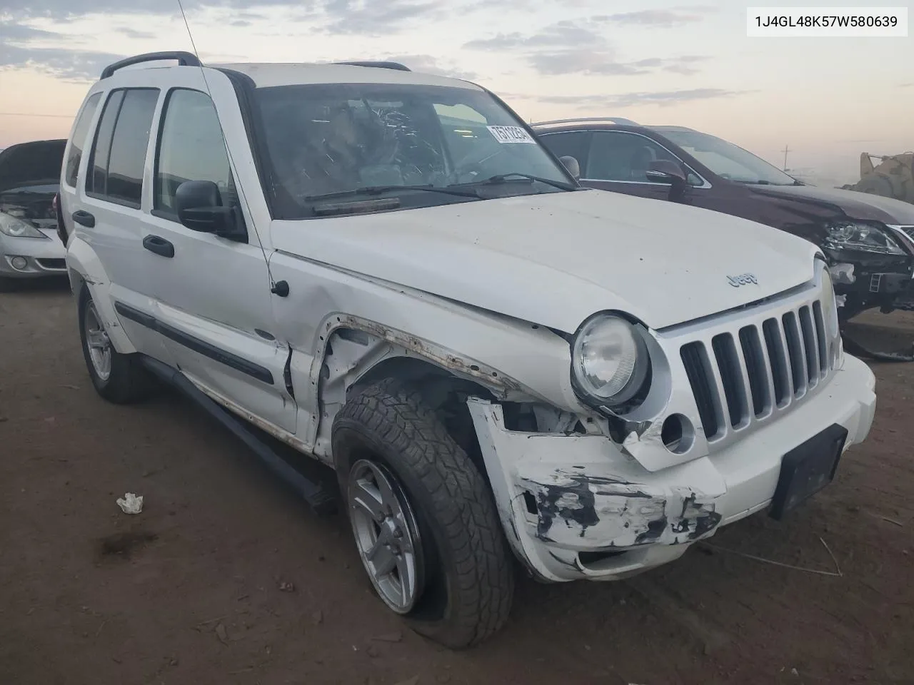 2007 Jeep Liberty Sport VIN: 1J4GL48K57W580639 Lot: 75712254