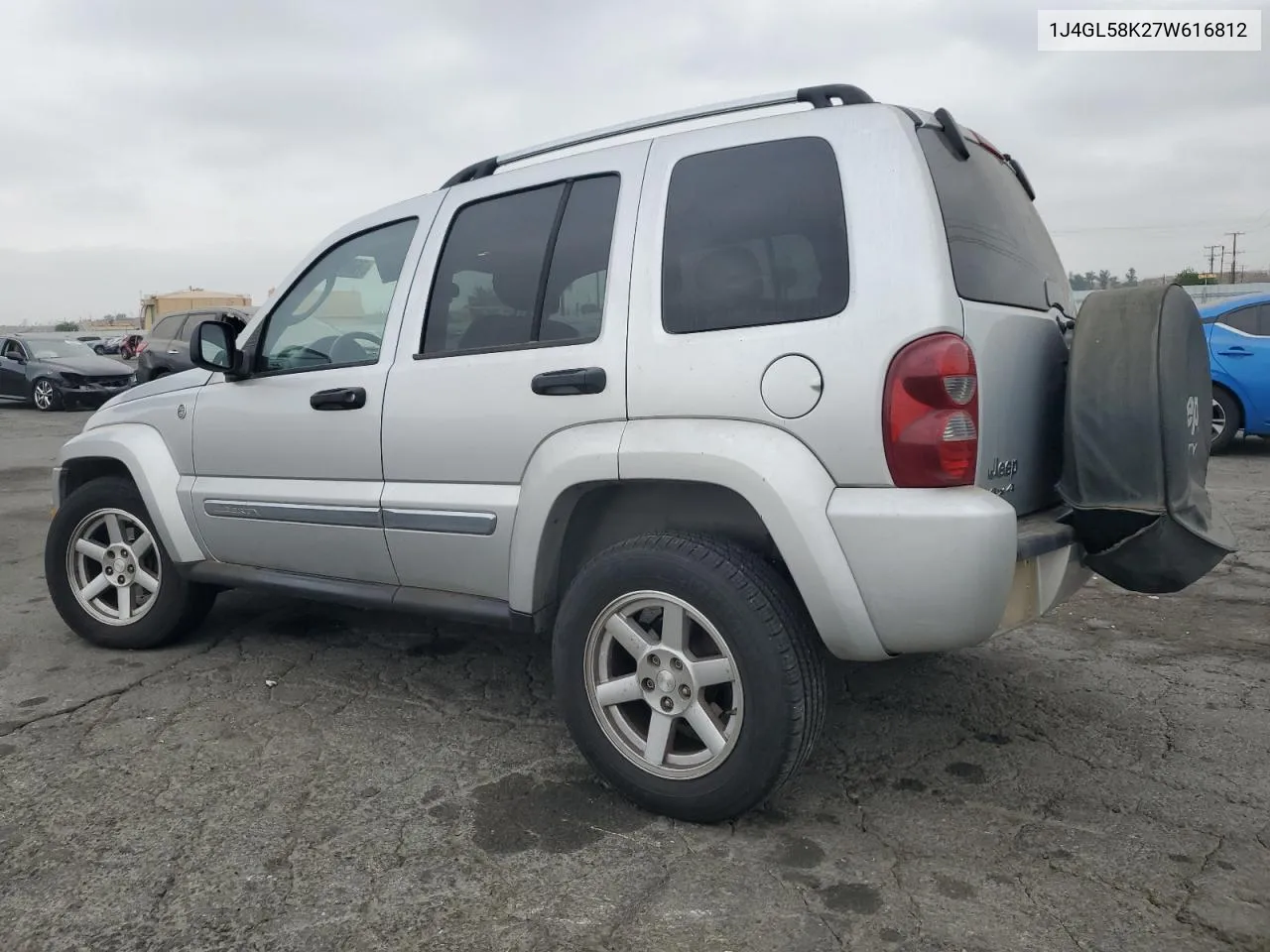 2007 Jeep Liberty Limited VIN: 1J4GL58K27W616812 Lot: 76800994