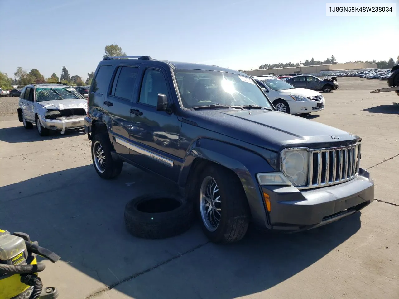 2008 Jeep Liberty Limited VIN: 1J8GN58K48W238034 Lot: 68579274