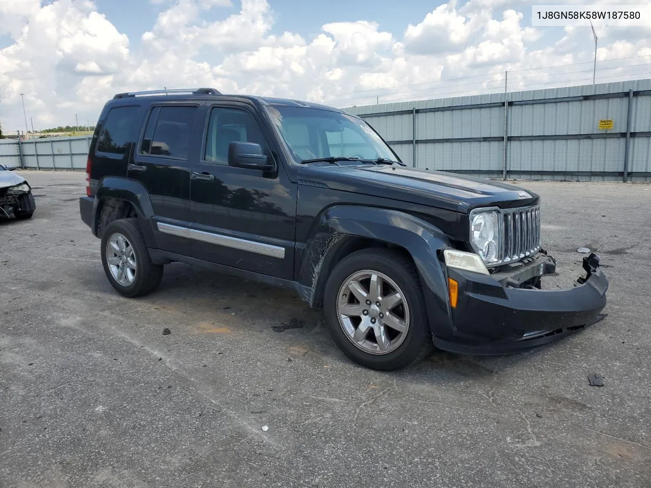 2008 Jeep Liberty Limited VIN: 1J8GN58K58W187580 Lot: 69688474