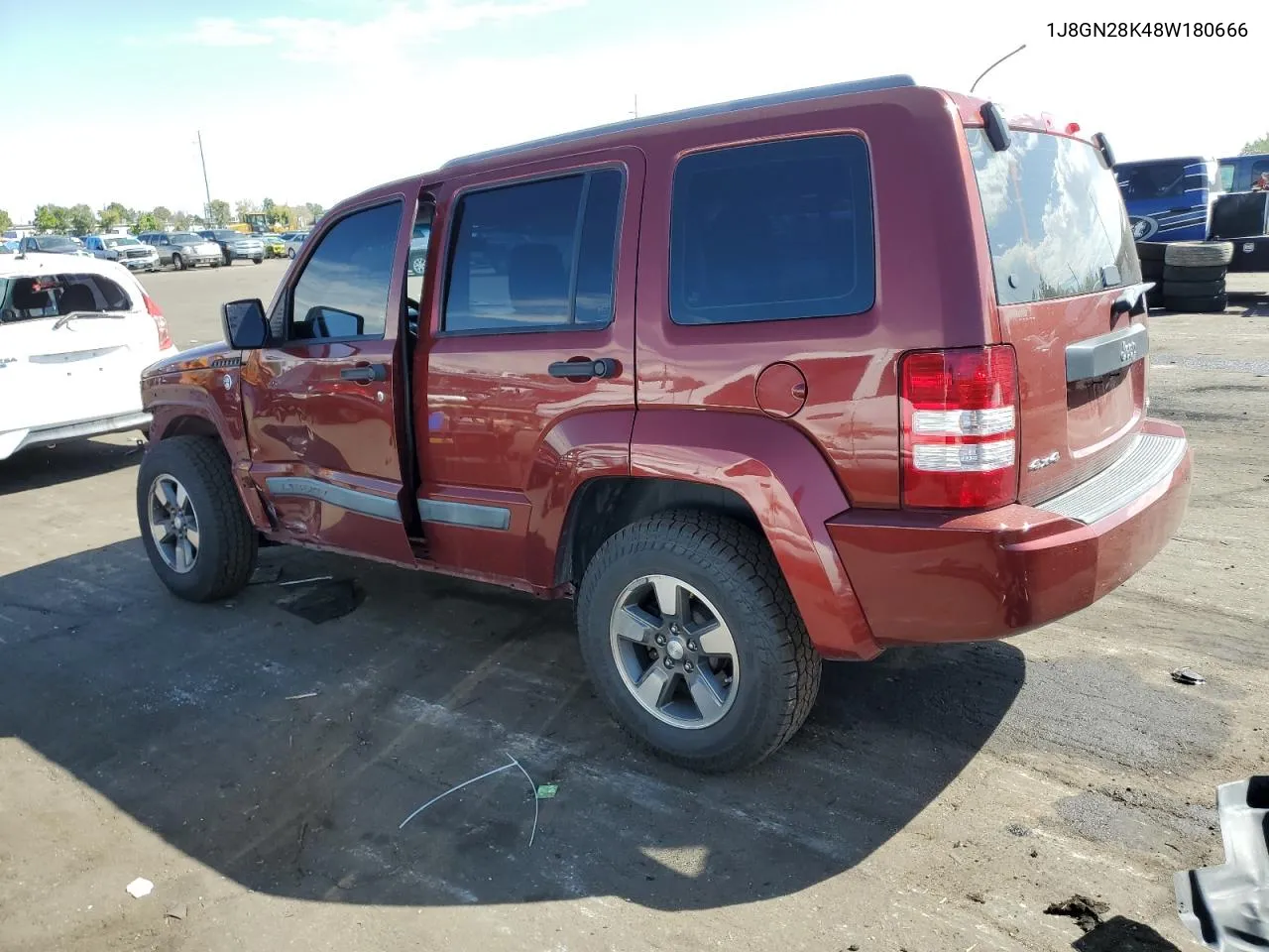 1J8GN28K48W180666 2008 Jeep Liberty Sport