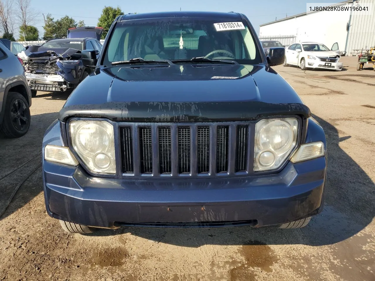 2008 Jeep Liberty Sport VIN: 1J8GN28K08W196041 Lot: 71810314