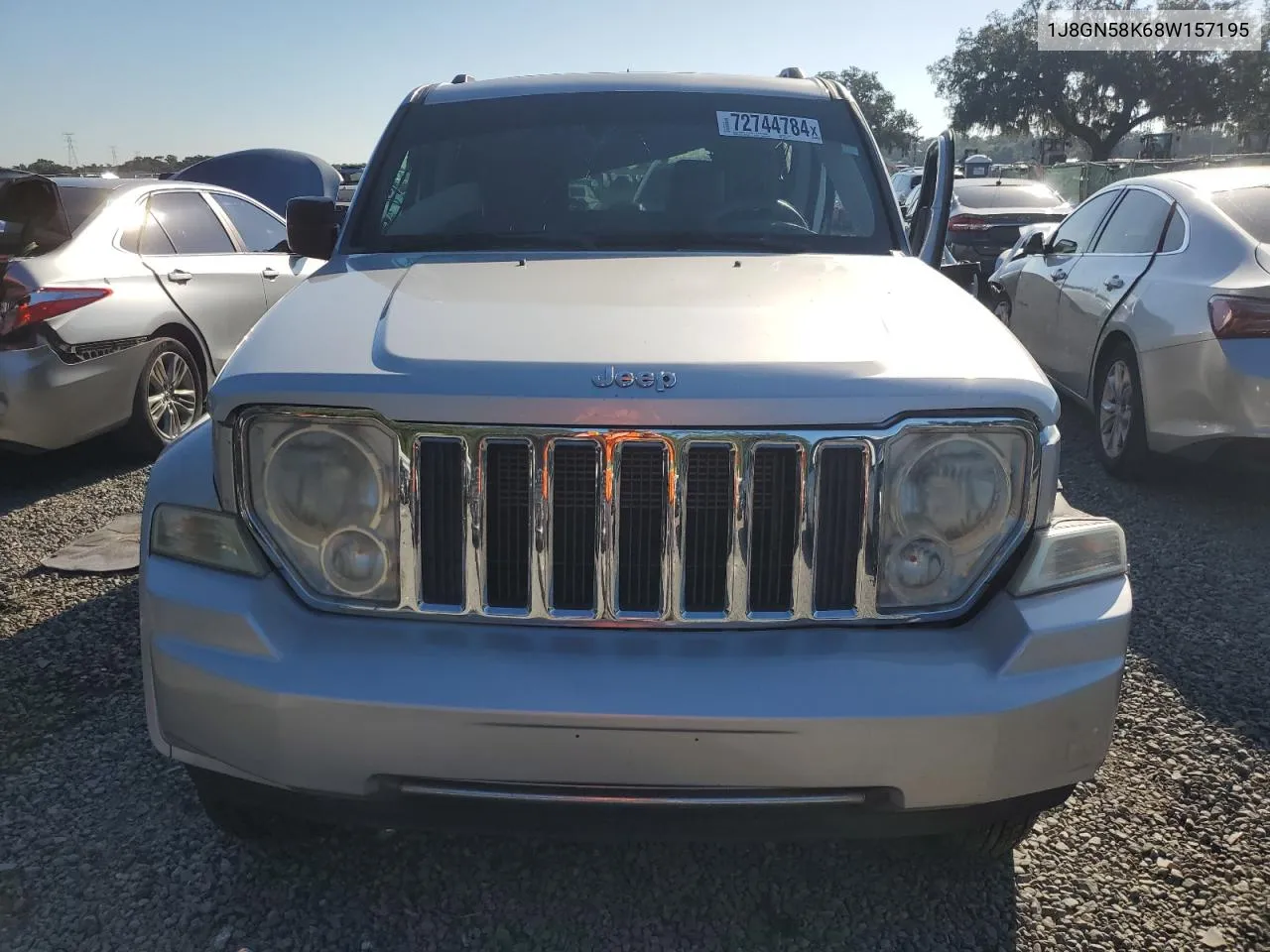 2008 Jeep Liberty Limited VIN: 1J8GN58K68W157195 Lot: 72744784