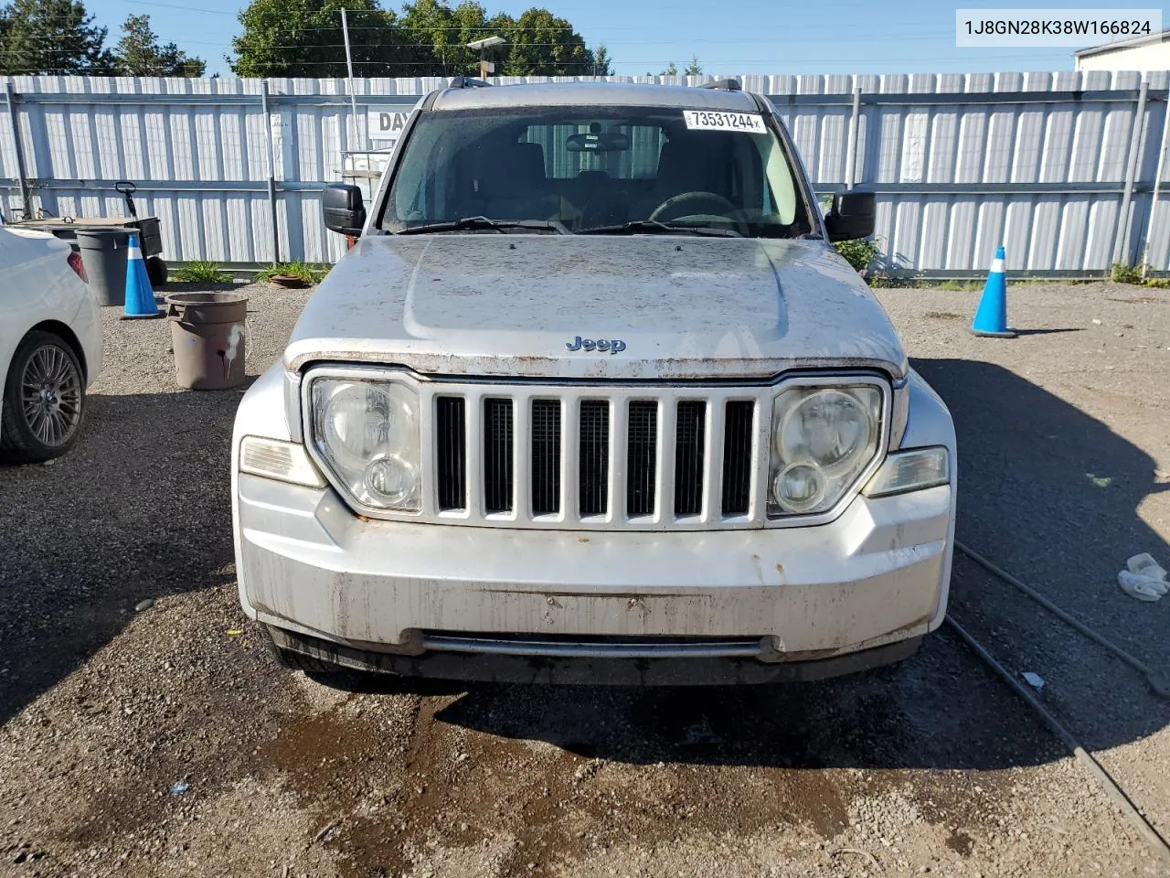 1J8GN28K38W166824 2008 Jeep Liberty Sport