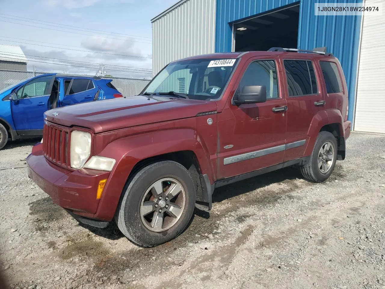 1J8GN28K18W234974 2008 Jeep Liberty Sport