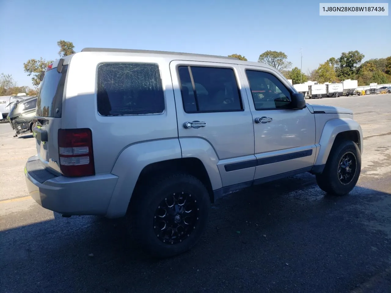 2008 Jeep Liberty Sport VIN: 1J8GN28K08W187436 Lot: 76881284