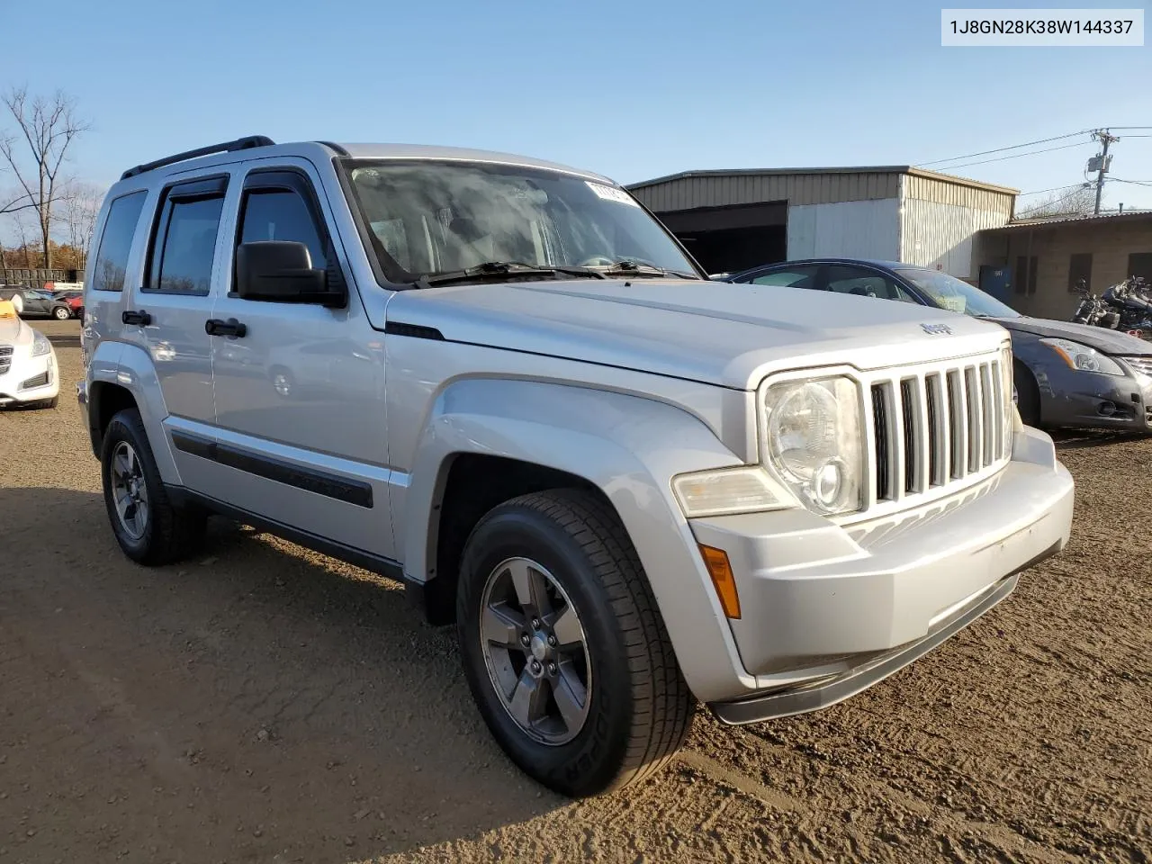 2008 Jeep Liberty Sport VIN: 1J8GN28K38W144337 Lot: 77778114